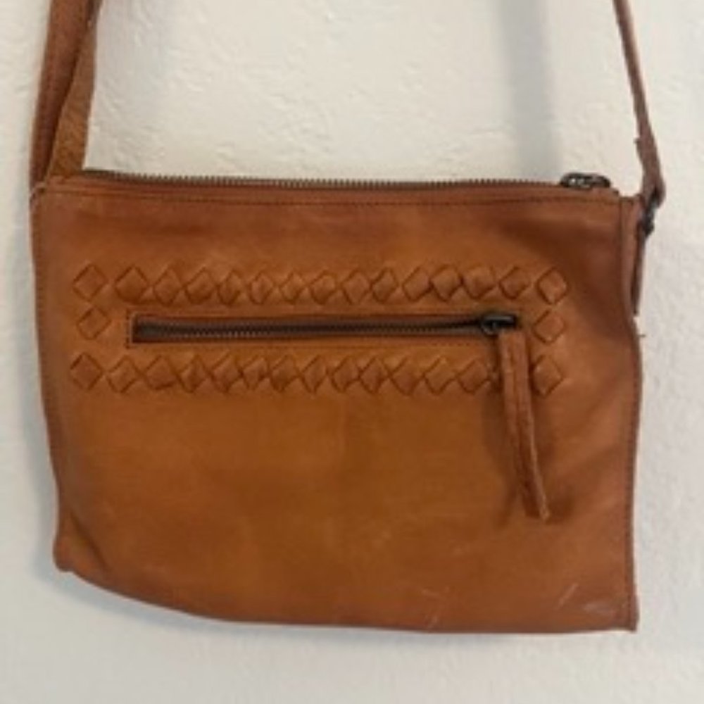 Day & Mood Leather Crossbody Purse
